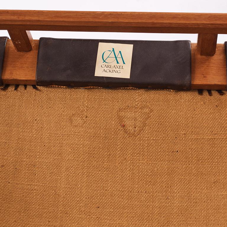 Carl-Axel Acking, an easy chair, "NK Hantverk" Nordiska Kompaniet, 1940s. Provenance Carl Axel Acking.