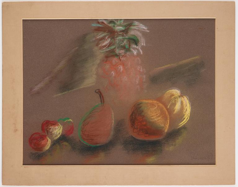 Isaac Grünewald, Still life with fruits.