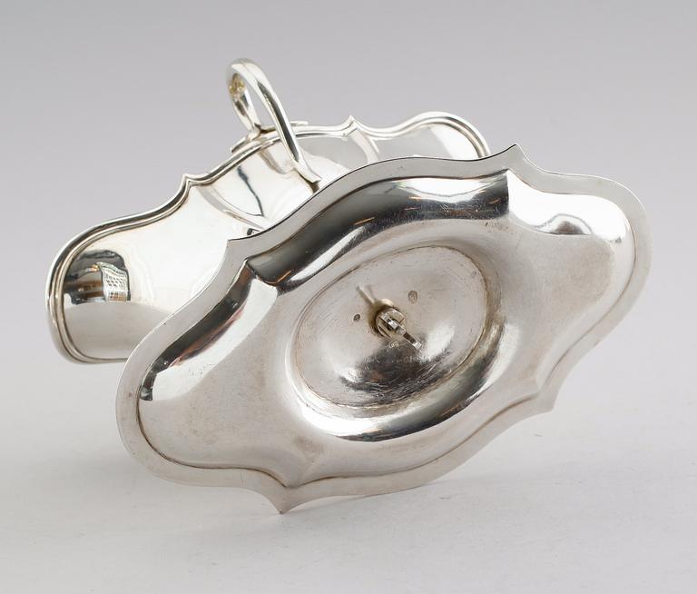 SÅSSKÅL, silver, Amsel Halberstadt, Köpenhamn 1896. Vikt ca 572 gram.