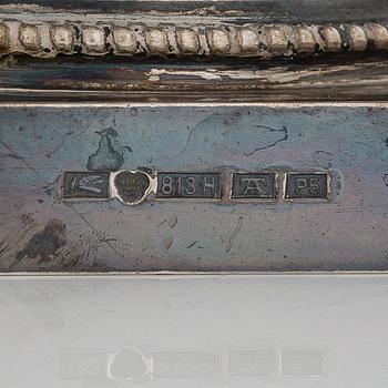 Kahvikalusto 3 osaa, hopea, Suomi 1919-20.