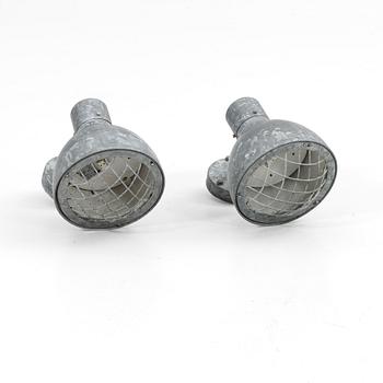 Wall lights, a pair, Fagerhult, 20th century.