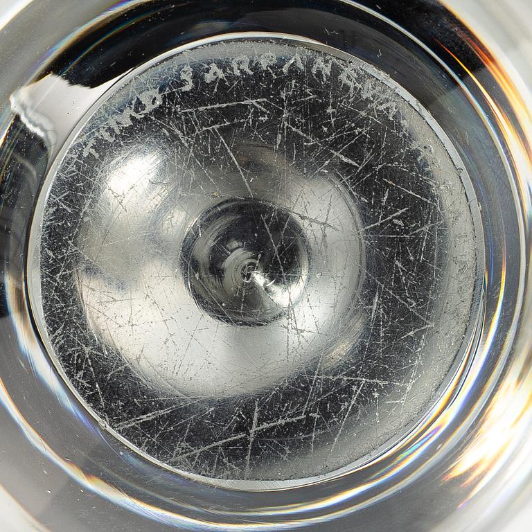 Timo Sarpaneva, an 'Orchid' sculpture/vase, Iittala, Finland, 1955.