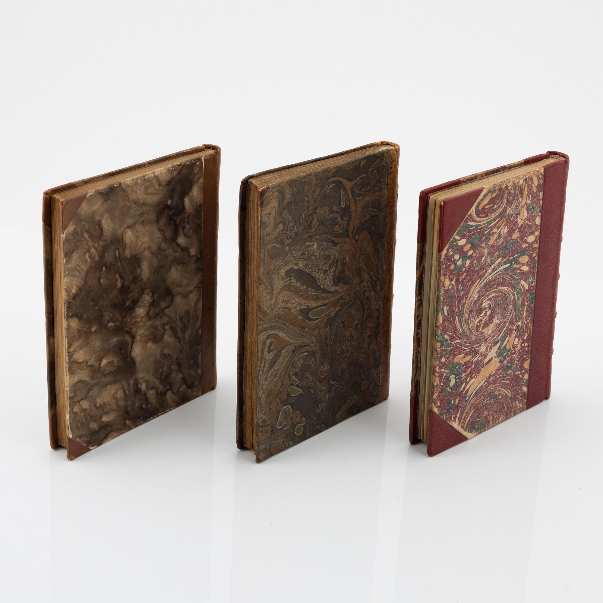Three Swedish pharmacopoeiae of the 18th century.