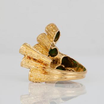 An H. Stern emerald ring. 1970's.