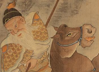 Choi Woo-Seok (1899-1964/65), "Horsemen in Mountain Pass", Korea, first part of the 20th century.