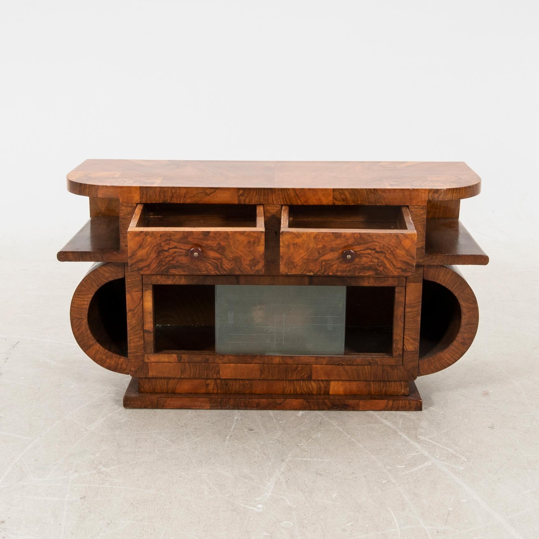 Sidebord/skåp Art Deco 1900-talets första hälft.
