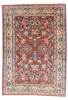 372. A semi-antique Nain Tuteshk carpet, ca 225 x 155 cm.