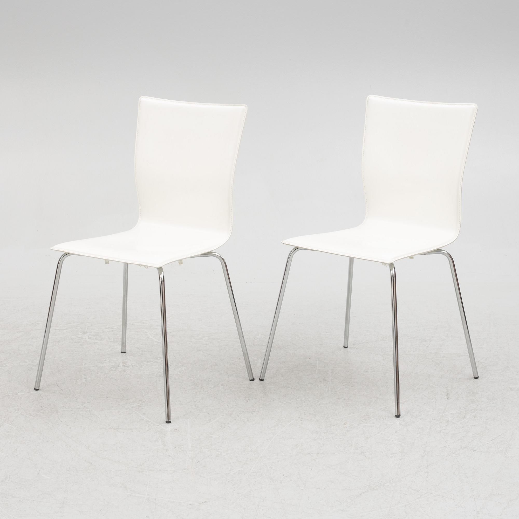 Six chairs, DomItalia, 21st century.