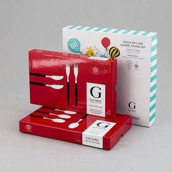 FOLKE ARSTRÖM, bestick, 56 delar, "Focus De Luxe", rostfritt stål, Gense.