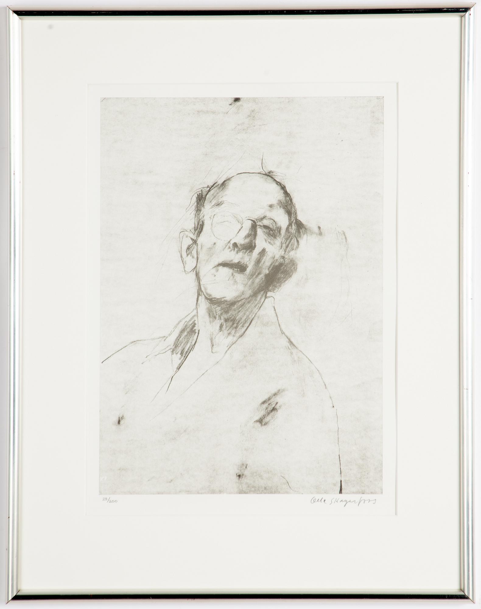 Olle Skagerfors, Self-portrait.