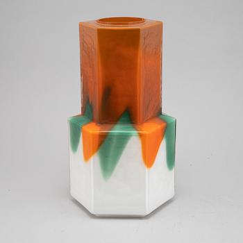 Helena Tynell, a glass lamp shade from Flygfors, second half of the 20th century.