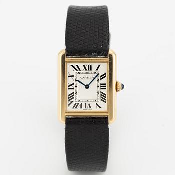 Cartier, Tank Solo, armbandsur, 24,5 x 24,5 (31) mm.