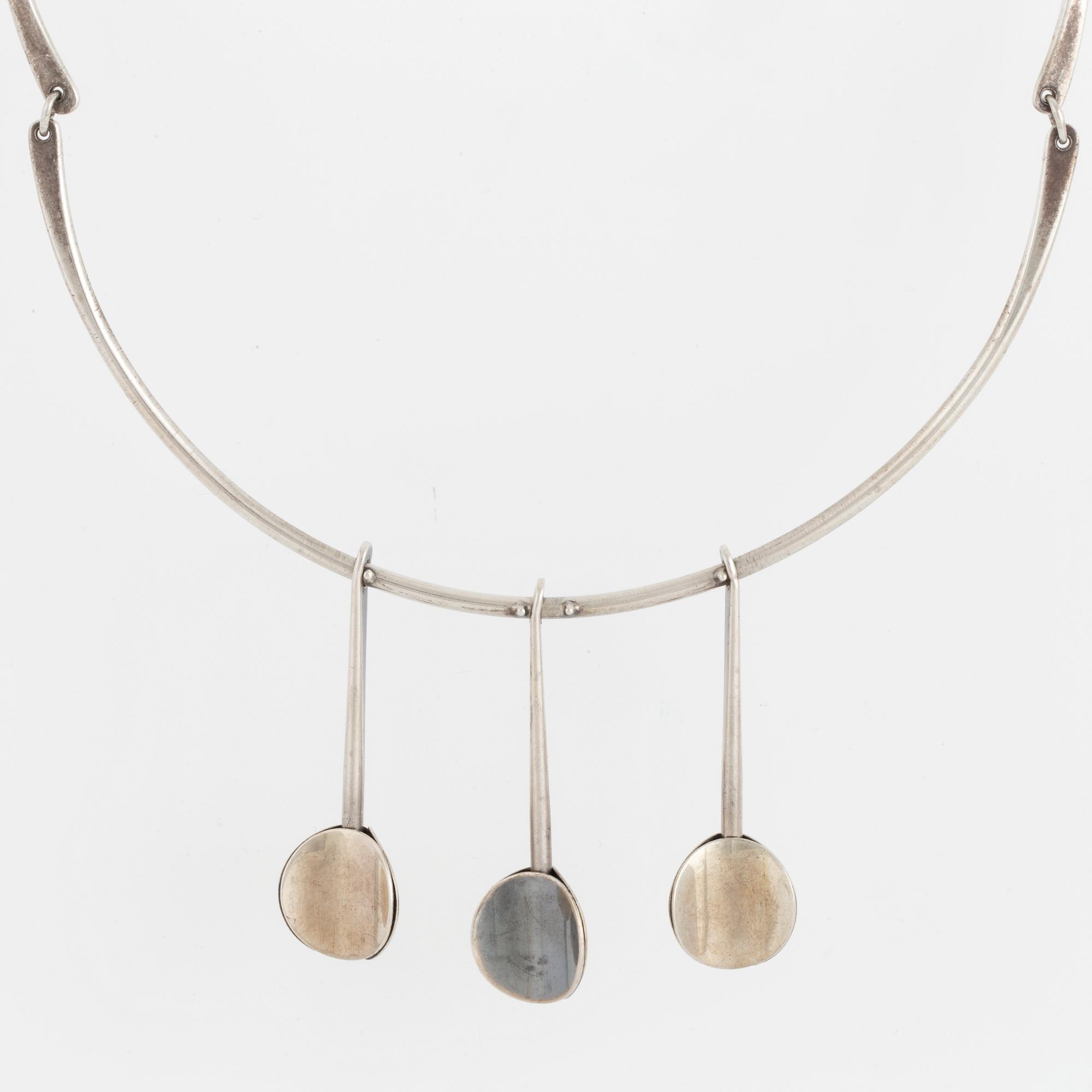 EIGIL JENSEN FÖR ANTON MICHELSEN, collier, sterlingsilver.