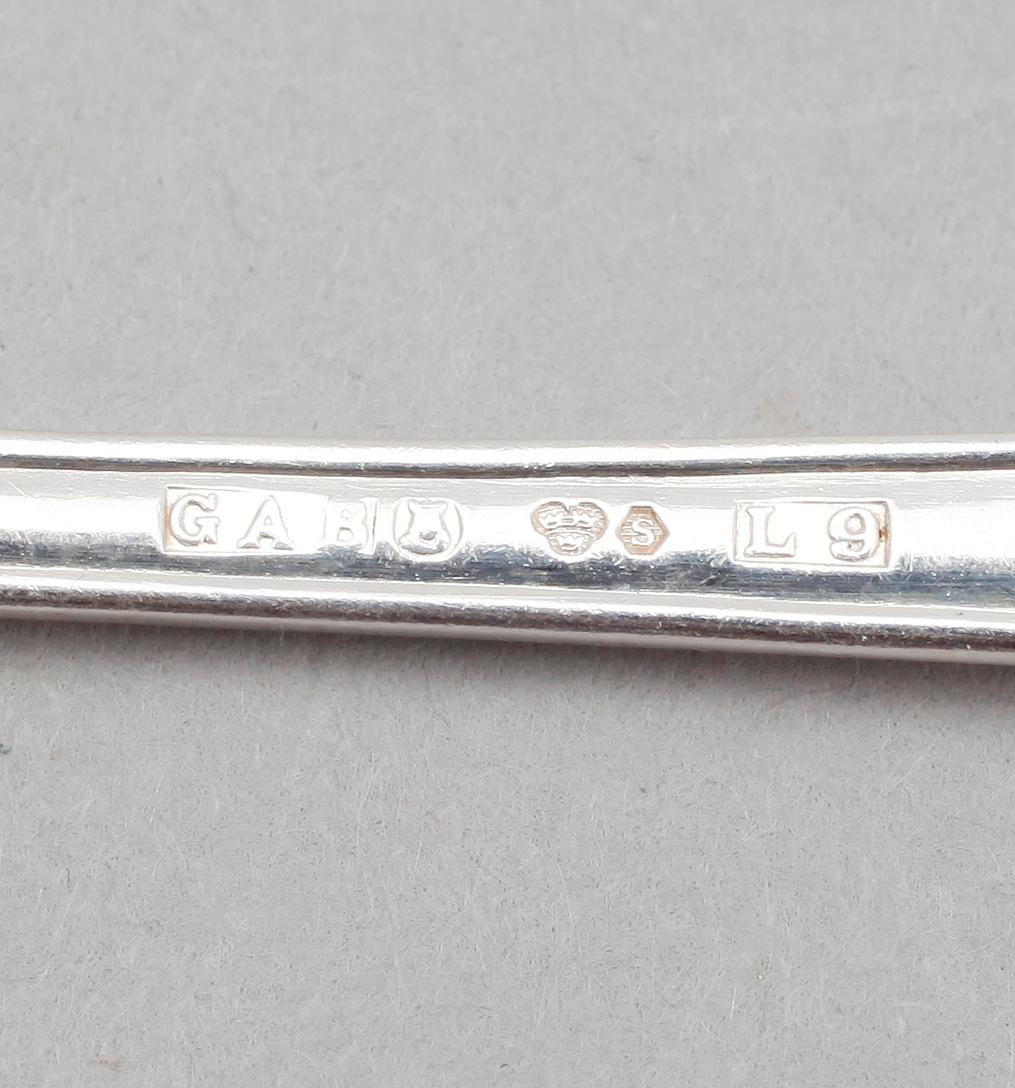 SKEDAR, 12 st, GAB 1937. Total vikt 229 g.