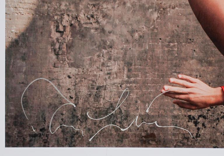 AUTOGRAFBILD, signerad Annie Leibovitz, 2000-tal.