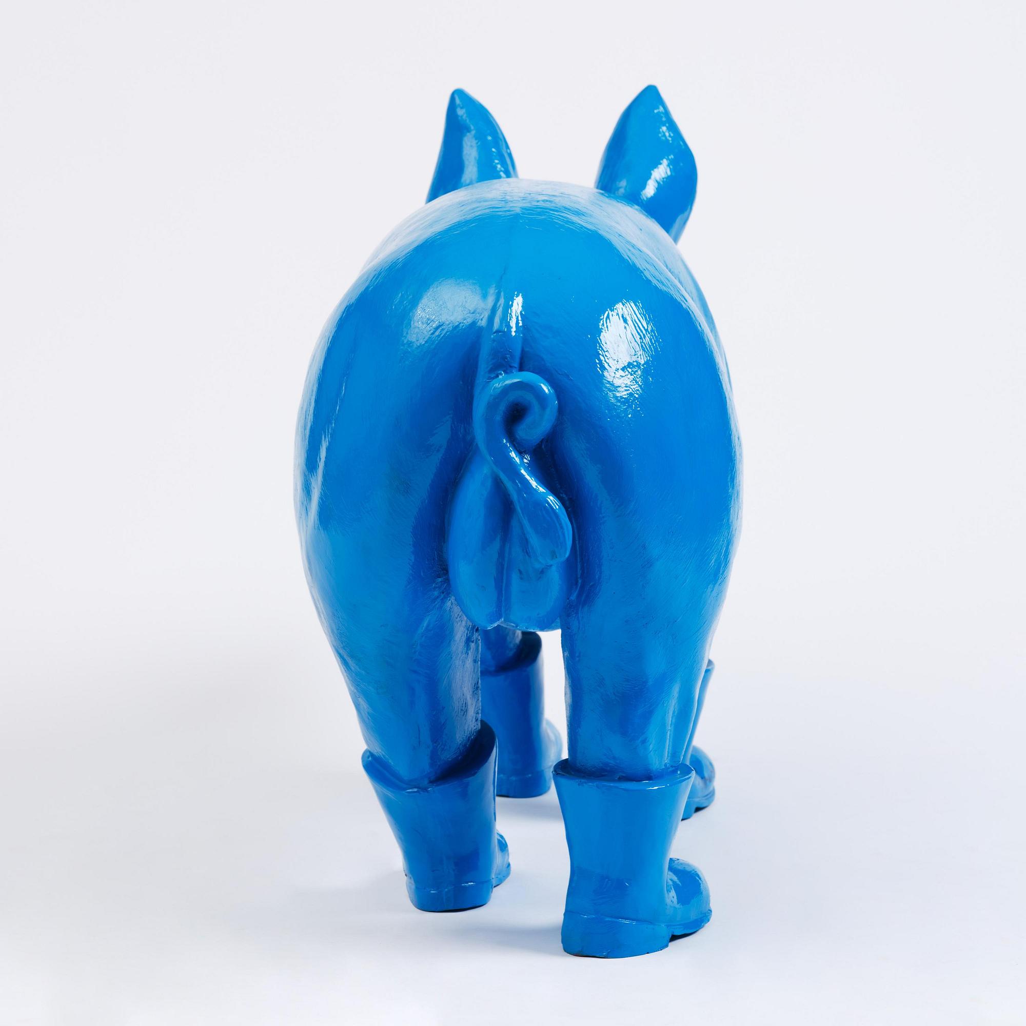 William Sweetlove, "Cloned blue father pig" (Blue).