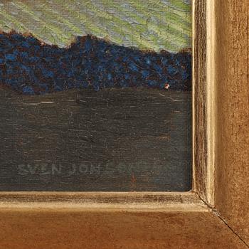 SVEN JONSON, olja på duk, sign.