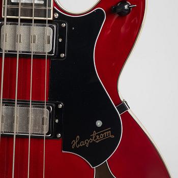 Hagström, "Viking", VIKB-WCT, semi-akustisk bas, Sverige, 2000-tal.