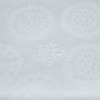 DUK OCH SERVIETTER, 1+12st, linnedamast. Inköpt på Nordiska Kompaniet, 1960-tal.