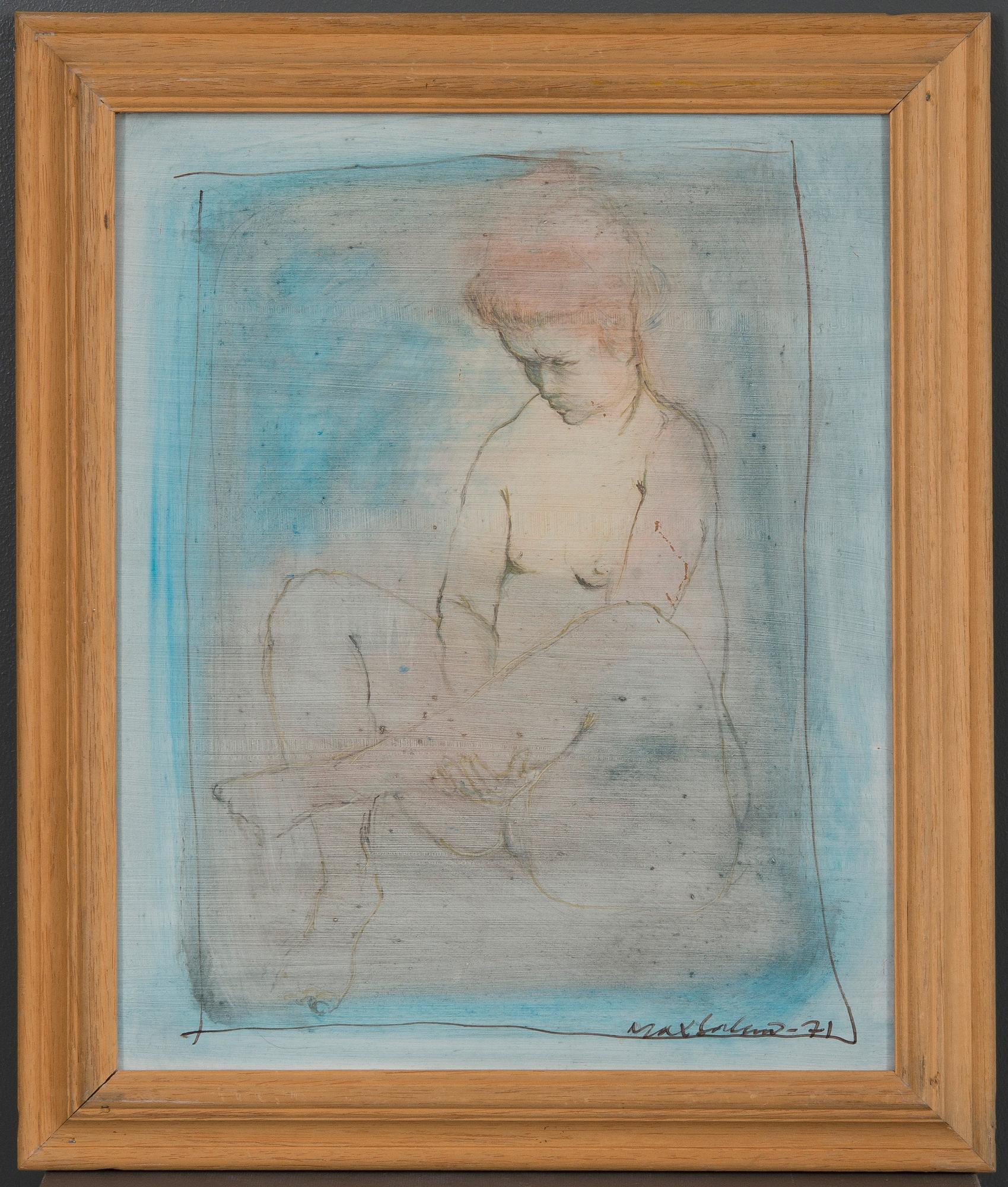 Max Salmi, "NAKENSTUDIE".