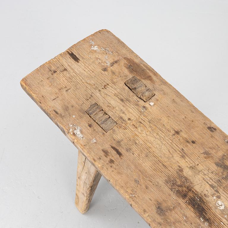 A bench, late 19th century.