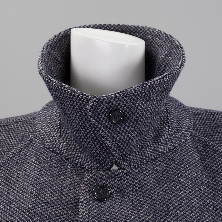 A Burberry mens wool coat in size app L.