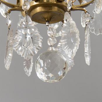 PAAVO TYNELL, a 1930/1940's '1465' chandelier for Taito, Finland.