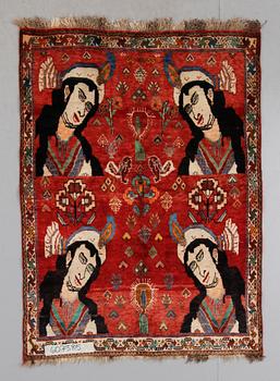 MATTA, Shiraz. Ca 165 x 122 cm.