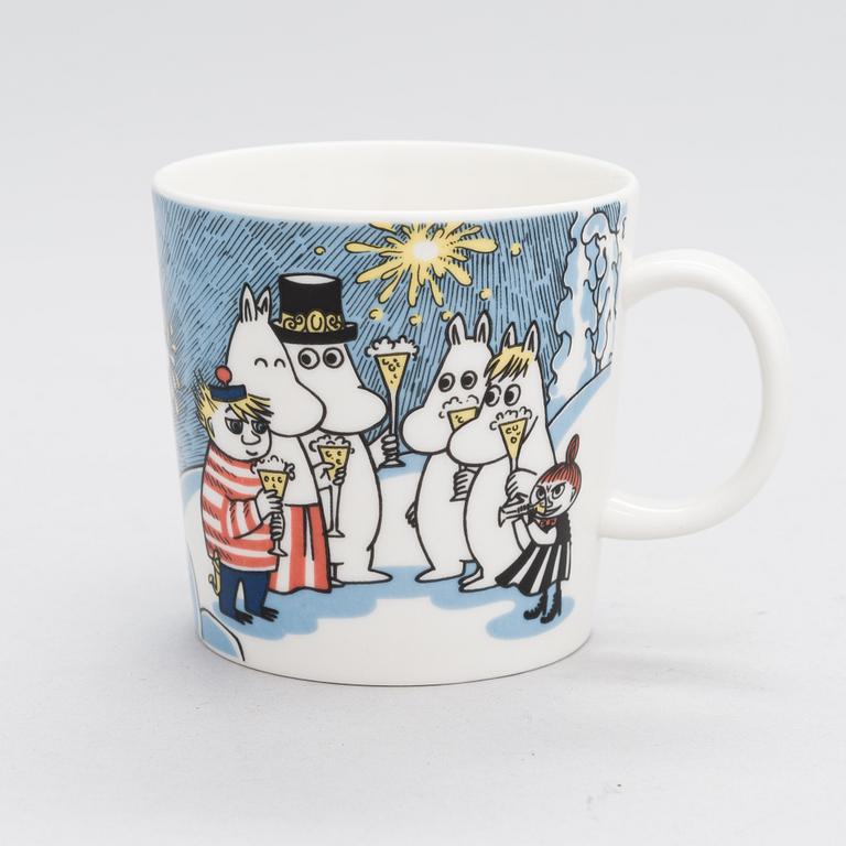 Muumimuki, posliinia, "Millennium", Moomin Characters, Arabia 1999-200.