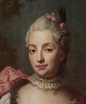 Jakob Björck Tillskriven, Anna Charlotta Bäck (född Adlerberg) (1737-1767).