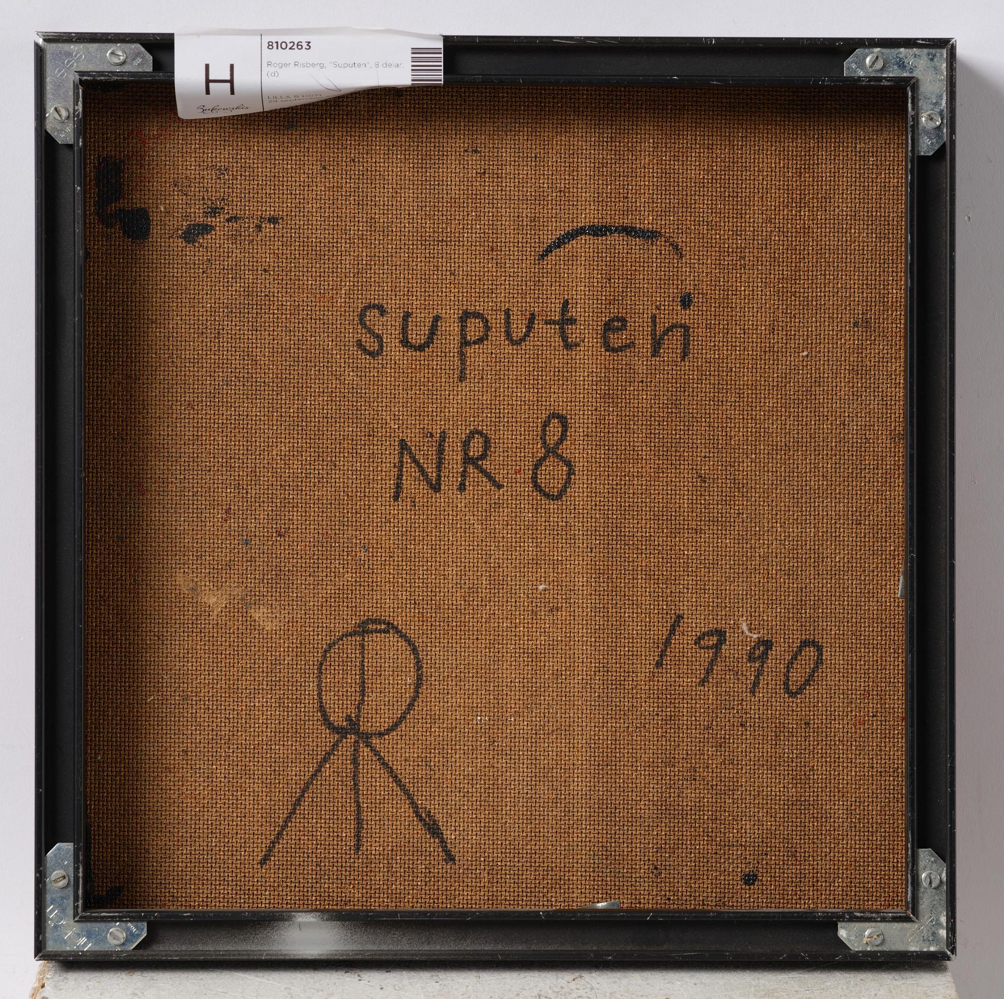 Roger Risberg, "Suputen", 8 parts.
