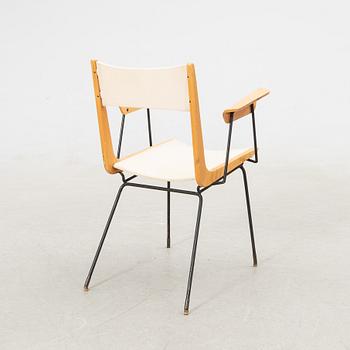 Carlo de Carli, armchair, "Boomerang", Italy, 1950s.