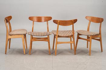 STOLAR, 4 st, "Ch-30", Hans J. Wegner.