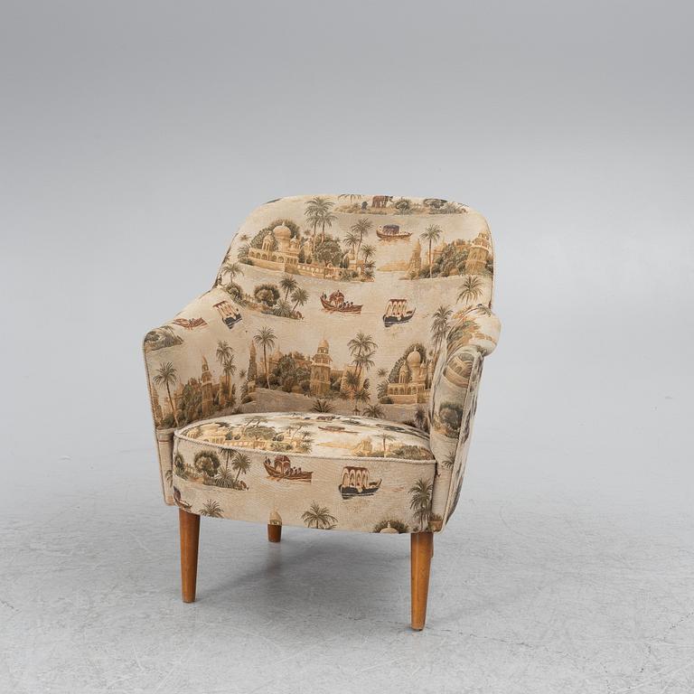 Carl Malmsten, soffa och fåtölj, "Samspel", 1900-talets andra hälft.