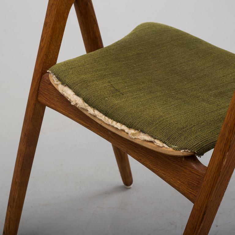 Five model CH-29 chairs by Hans J Wegner,Denmark, mid 20th century.