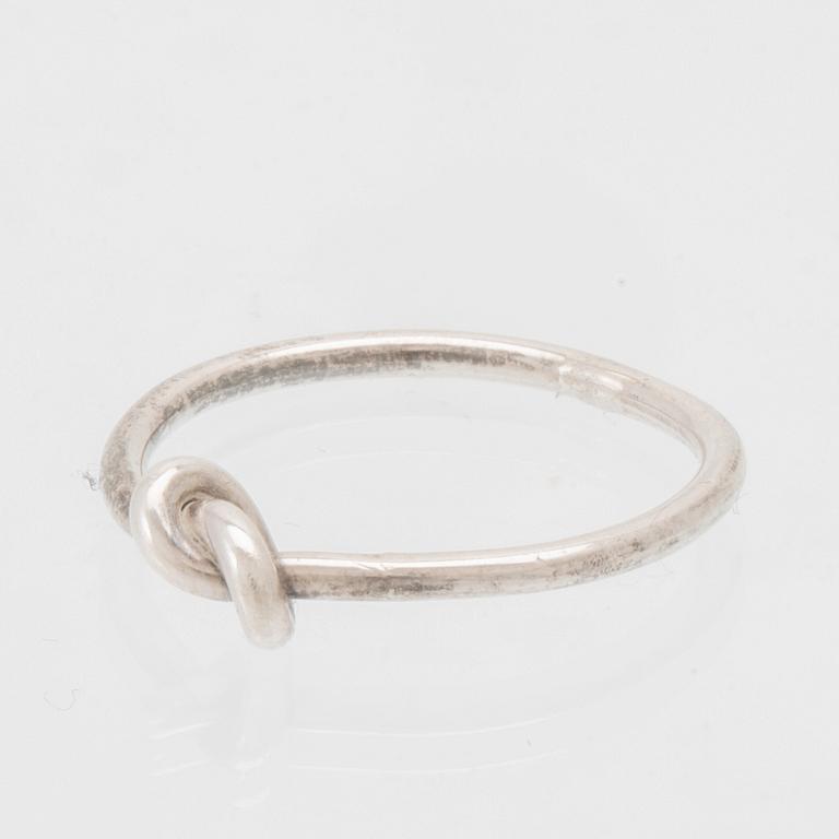 Berit Johansson, 3 silver rings.
