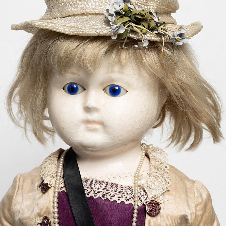 Wax figure, Germany/England, second half of the 19th century.