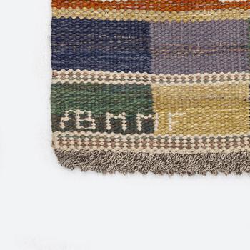 Märta Måås-Fjetterström, matta "Blå taggen", rölakan, ca 354 x 251 cm, signerad AB MMF.