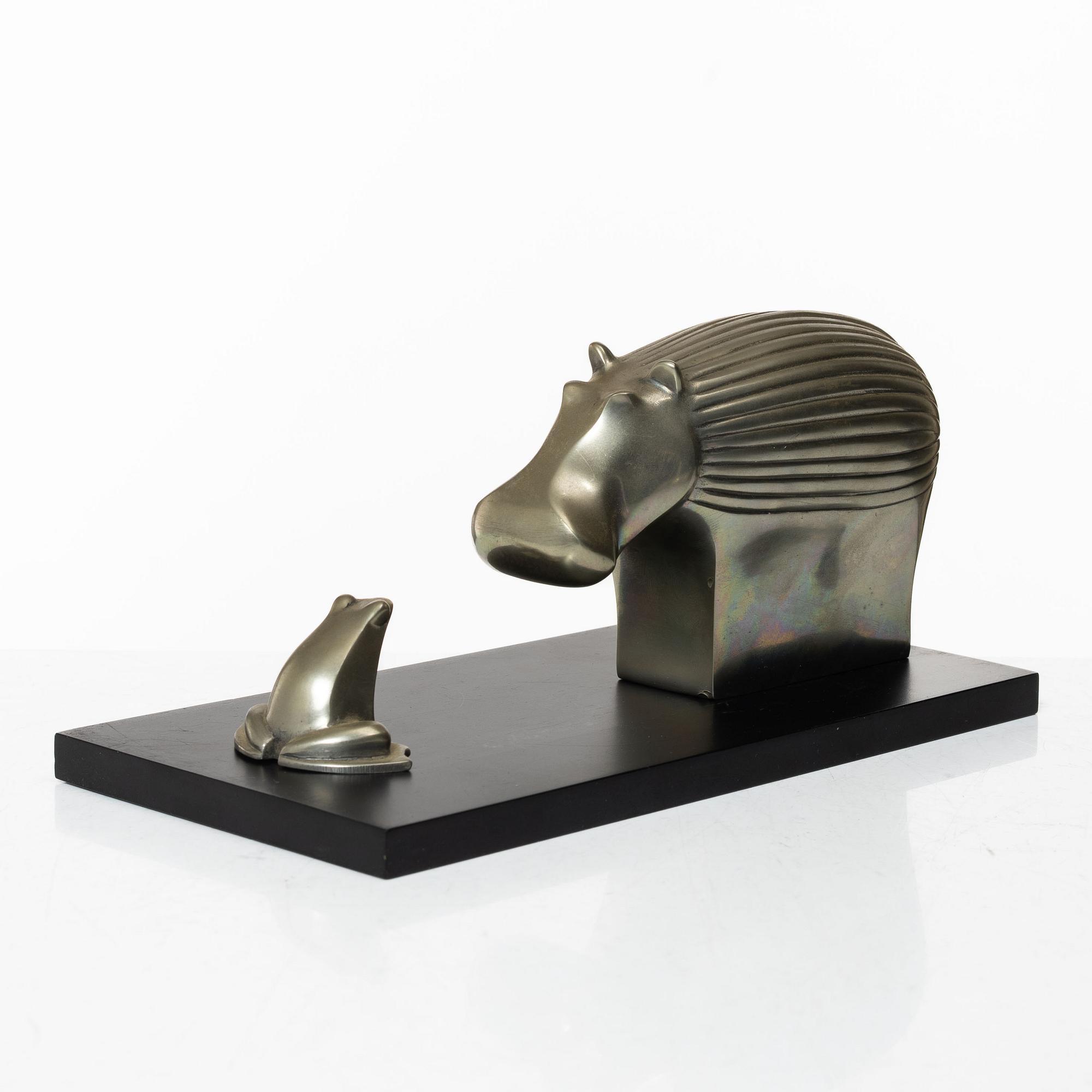 Gunnar Cyrén, a two-piece figure group.