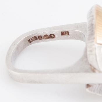 Rey Urban, a sterling silver ring, Stockholm 1981.