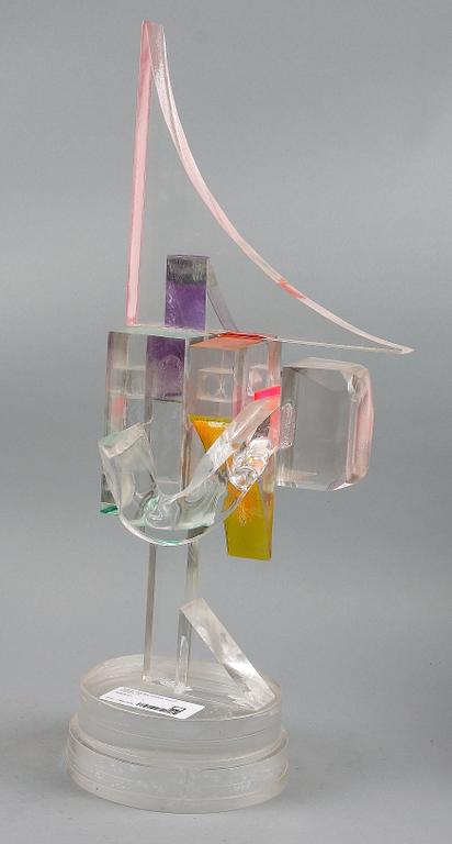 JAN NALIWAJKO, skulptur, plexiglas.