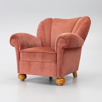 Armchair, Swedish Modern, 1930s/40s.