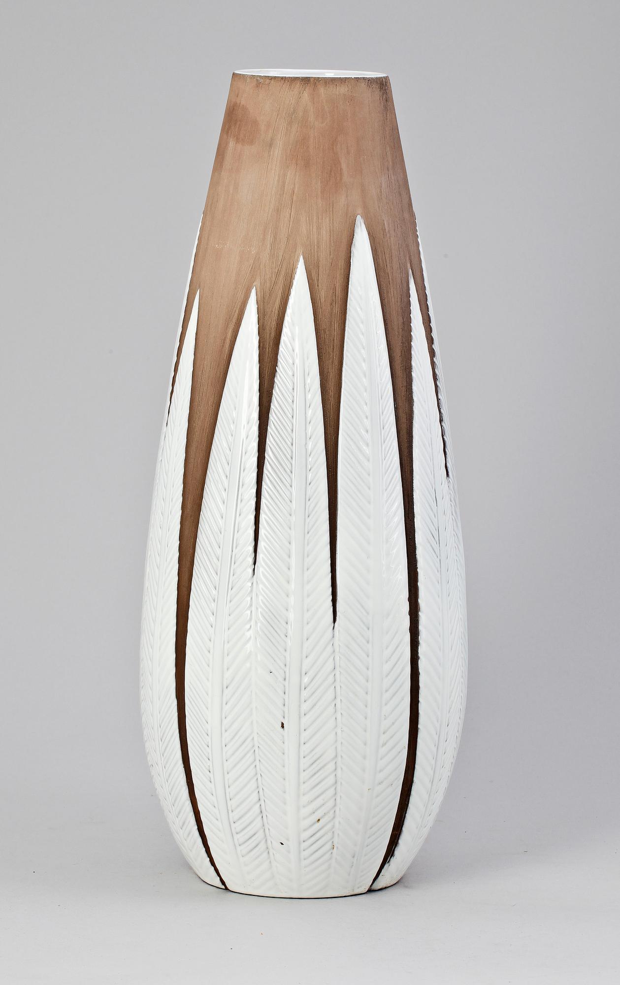 GOLVVAS, lergods, Anna-Lisa Thomson. Upsala-Ekeby.