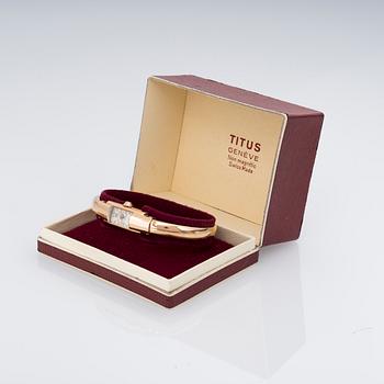 TITUS, wrist watch, 13 x 7.5 mm.