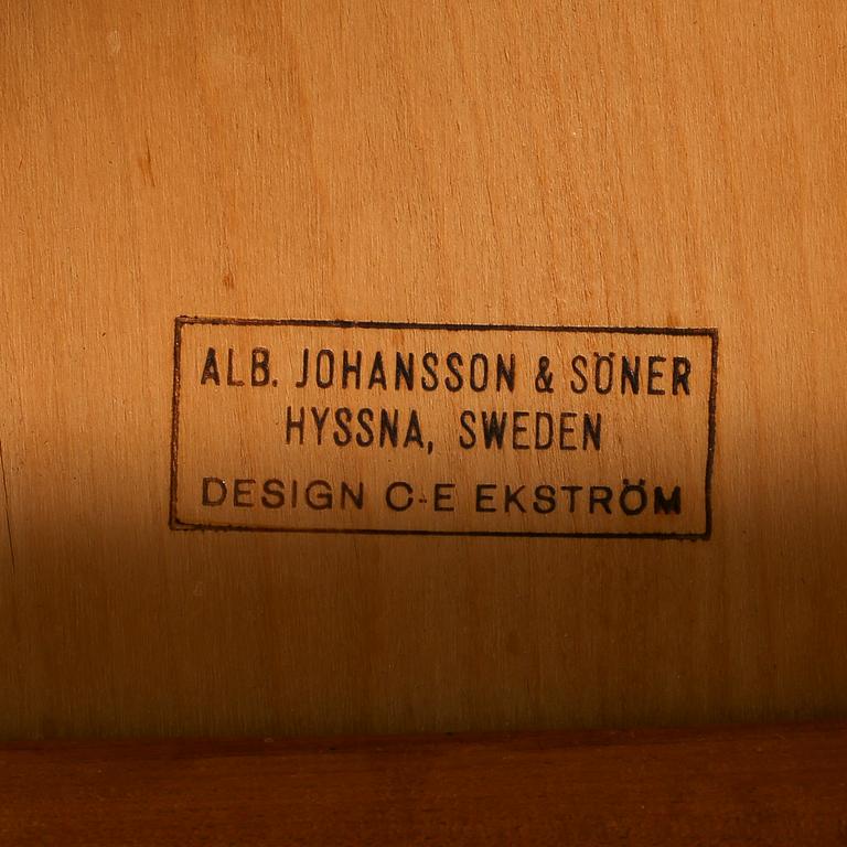 KARMSTOLAR, 4 stycken. Carl-Ewert Ekström för Alb. Johansson & Söner, Hyssna, 1960-tal.
