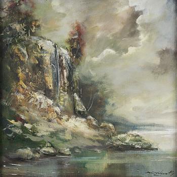 Dailis Rožlapa, Cliffs by the Water.