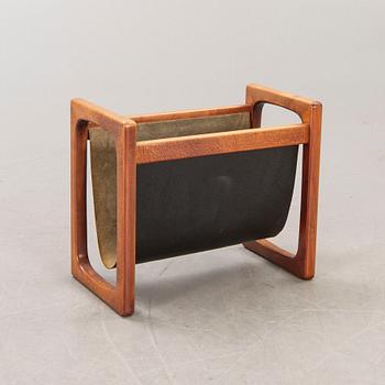 A 1960/70s teak newspaper stand.