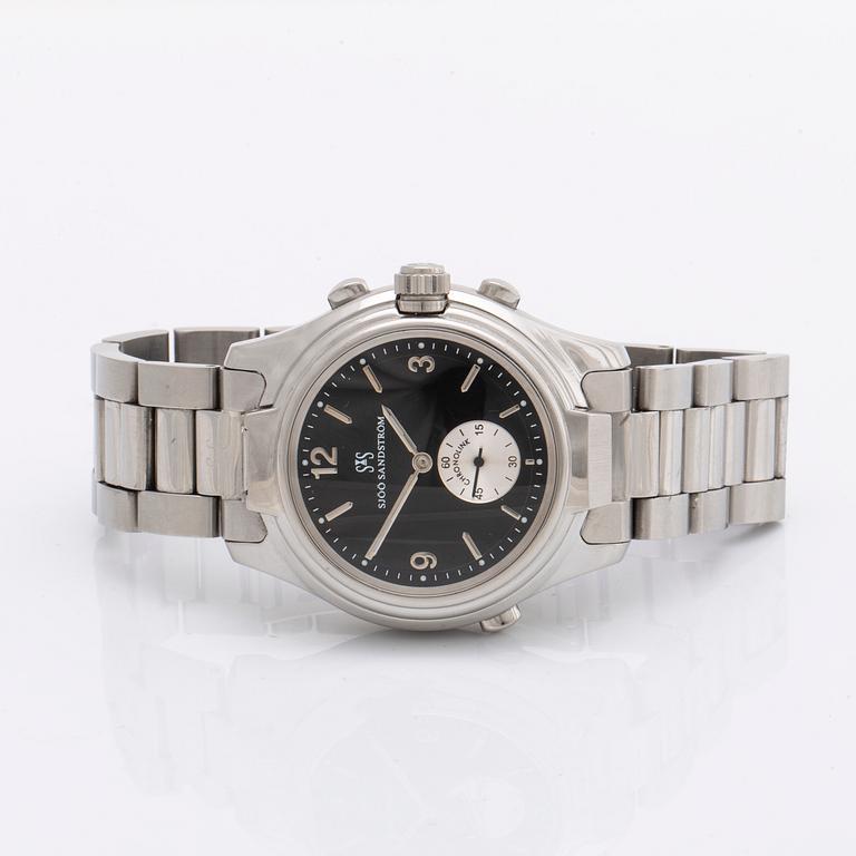 SJÖÖ SANDSTRÖM, Chronolink, wristwatch, 40 mm.