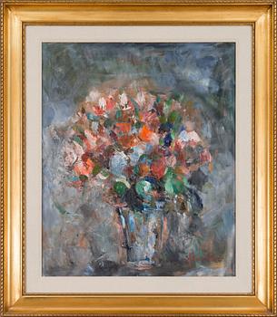 ANITRA LUCANDER, STILL LIFE WITH FLOWERS.