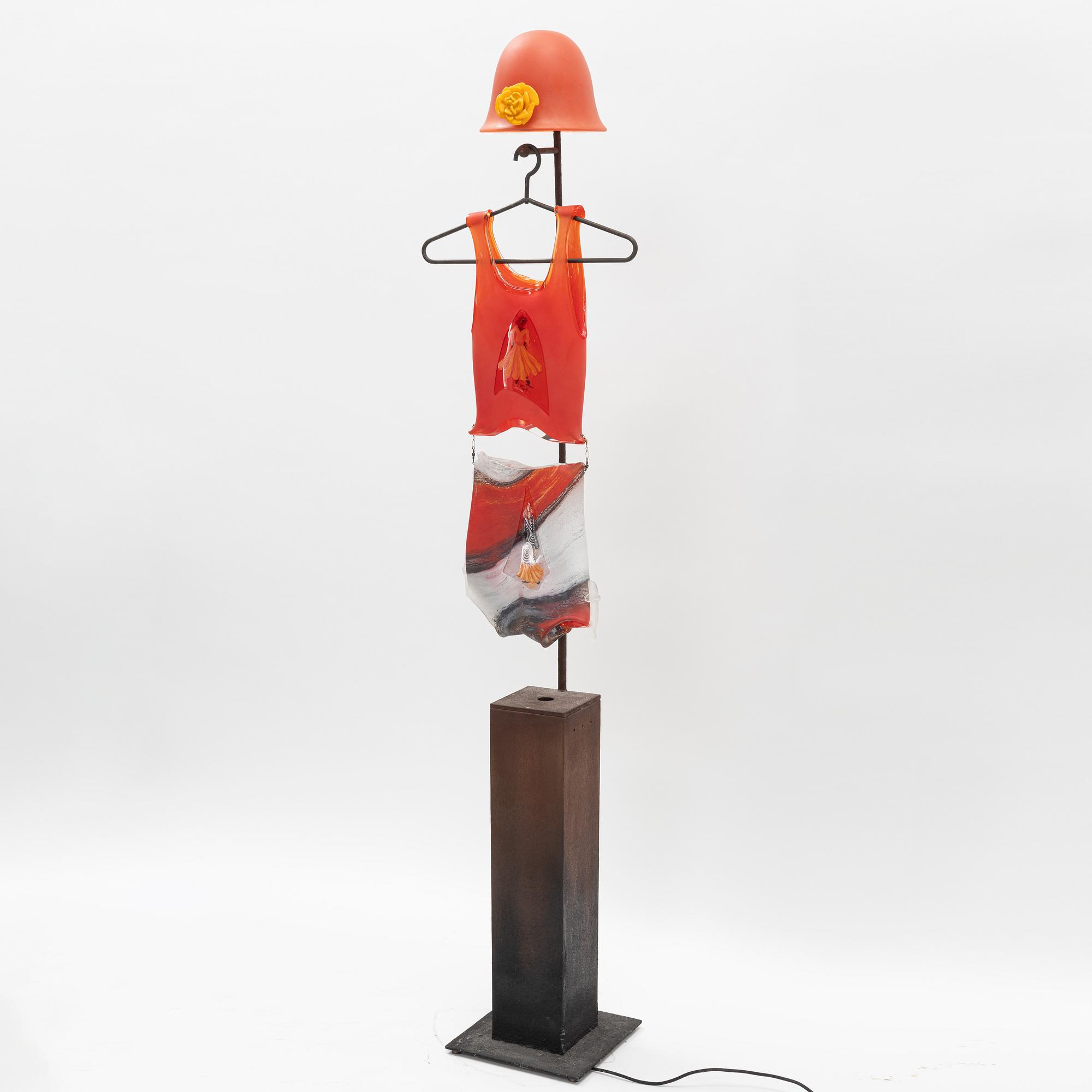 Kjell Engman, skulptur, Kosta Boda Unique.